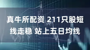 真牛所配资 211只股短线走稳 站上五日均线