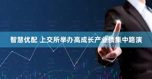 智慧优配 上交所举办高成长产业债集中路演